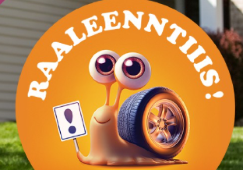 Ici, on roule au ralenti!